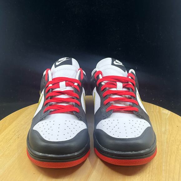 Nike Dunk Low Id By You Black White Red Green Men’s Sz 10 FJ2253-901 - Picture 6 of 10